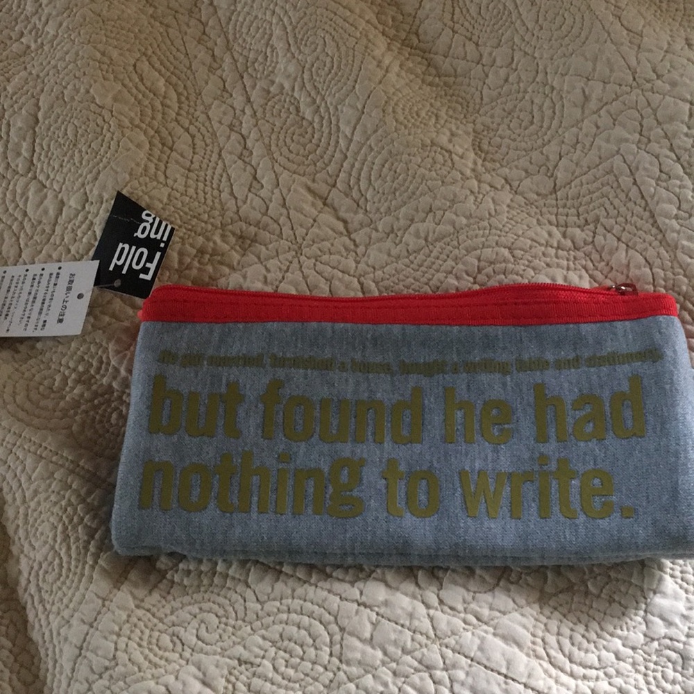 Mark’s Tokyo Edge French English Zippered Pouch